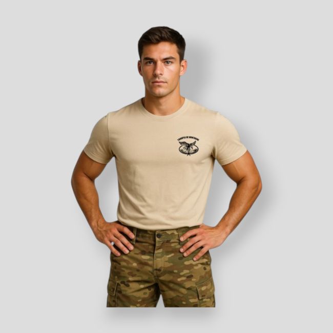 Camiseta 190g Tropas de Montaña - Coyote - Summit Outdoor Lifestyle