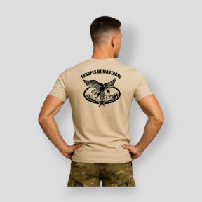 T-shirt 190g Bergtroepen - Coyote - Summit Outdoor Lifestyle