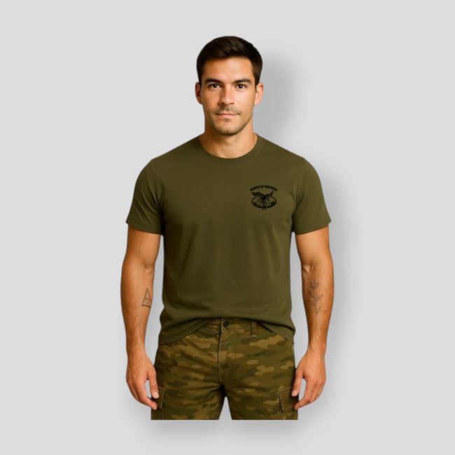 Camiseta 190g Tropas de Montaña - Caqui - Summit Outdoor Lifestyle