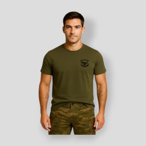 T-shirt 190g Tropas de Montanha - Caqui - Summit Outdoor Lifestyle