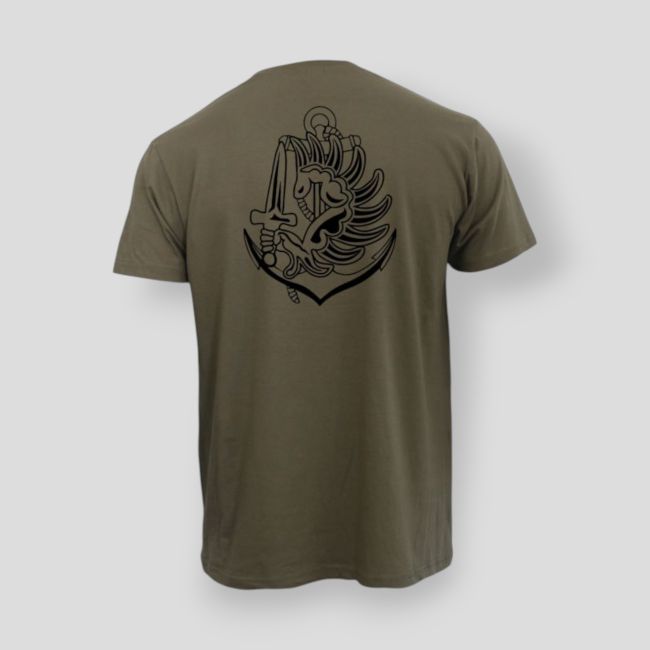 T-Shirt 190g Fallschirmjäger Colo - Khaki - Summit Outdoor Lifestyle