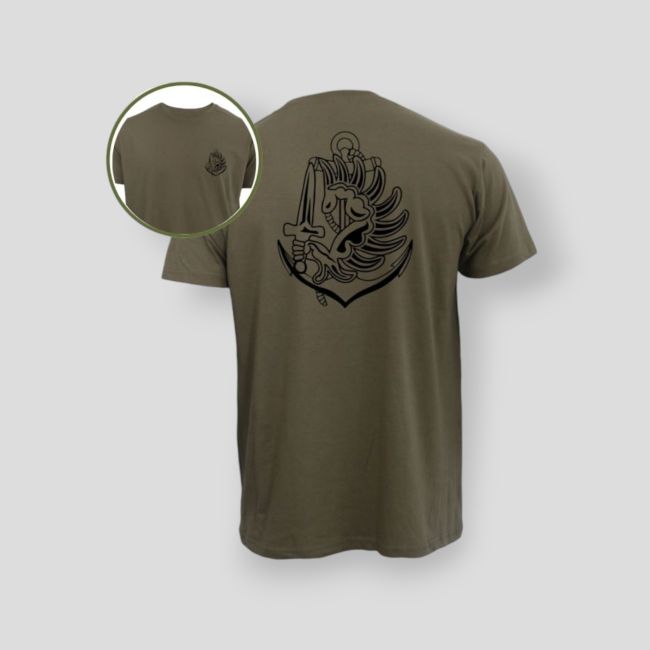 T-shirt 190g Spadochroniarz Colo - Khaki - Summit Outdoor Lifestyle