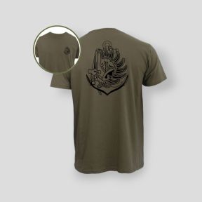 T-shirt 190g Parachutiste Colo - Caqui - Summit Outdoor Lifestyle