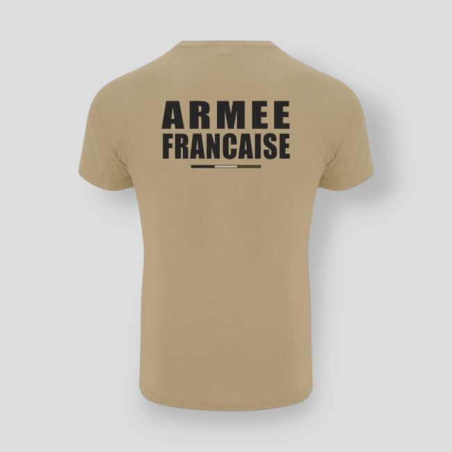 Camiseta Control Dry Ejército Francés BV - Coyote - Summit Outdoor Lifestyle