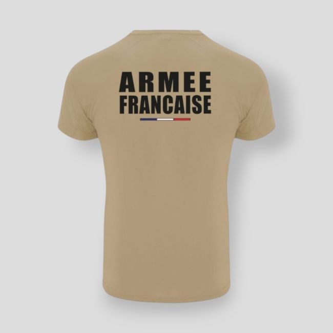 T-Shirt Control Dry Französische Armee - Coyote - Summit Outdoor Lifestyle