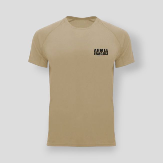Camiseta Control Dry Ejército Francés - Coyote - Summit Outdoor Lifestyle