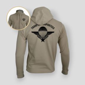 Sudadera con cremallera Tropas Aerotransportadas - Light Sand - Summit Outdoor Lifestyle