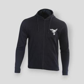 Felpa con zip Truppe di Montagna Francia - Nero - Summit Outdoor Lifestyle