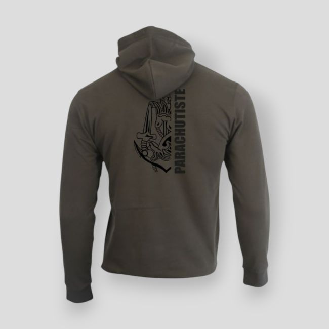 Sweatshirt met rits Parachutiste Colo - Kaki - Summit Outdoor Lifestyle