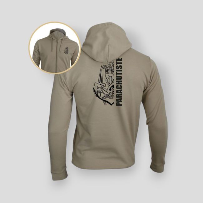 Sudadera con cremallera Parachutiste Colo - Light Sand - Summit Outdoor Lifestyle