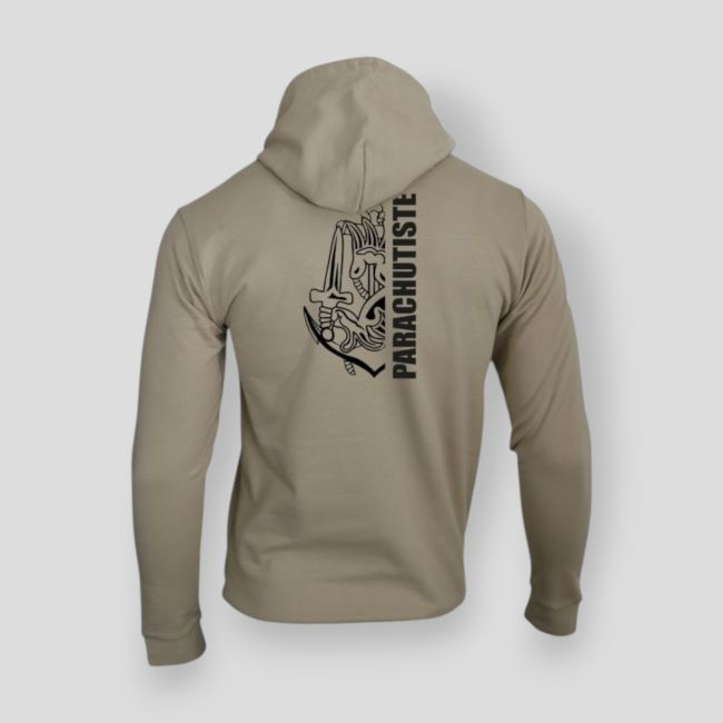 Sweatshirt com fecho de correr Parachutiste Colo - Light Sand - Summit Outdoor Lifestyle