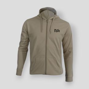Sweatshirt met rits Force & Honeur Liseré - Light Sand - Summit Outdoor Lifestyle
