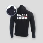 Sweatshirt met rits Force & Honeur Liseré - Marineblauw - Summit Outdoor Lifestyle