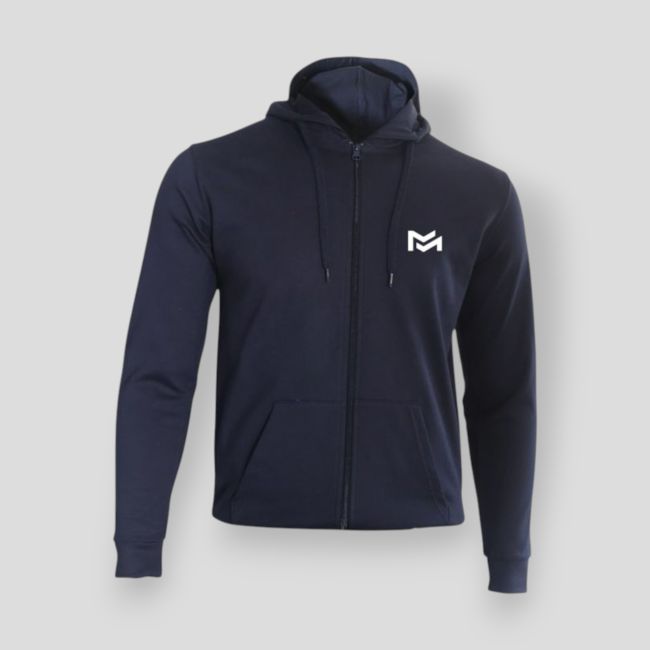 Sweatshirt met rits Force & Honeur Bies - Marineblauw - Summit Outdoor Lifestyle