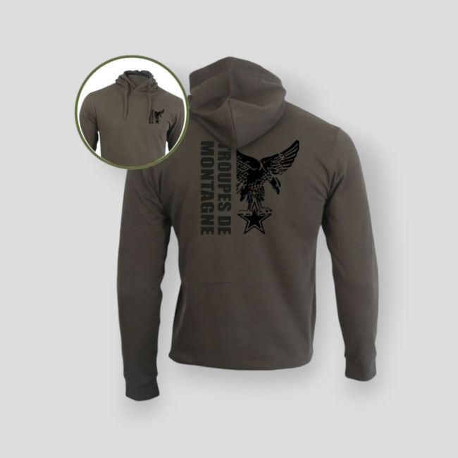 Bluza z zamkiem Wojska Górskie Design - Khaki - Summit Outdoor Lifestyle