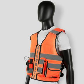 Thor Mesh Vest Particuliere Beveiliging - Oranje - VVS