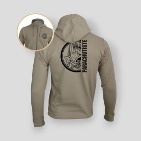 Felpa con zip Parachutiste Métro Design - Light Sand - Summit Outdoor Lifestyle