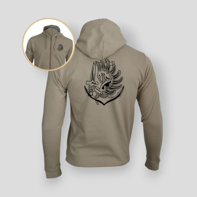 Sudadera con cremallera Parachutiste Colo Design - Light Sand - Summit Outdoor Lifestyle