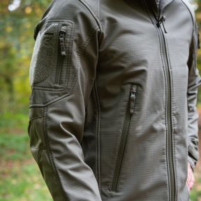 Kurtka softshell ripstop Dutycall - Zieleń oliwkowa - GK