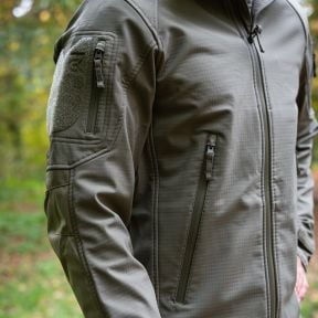 Softshell jas ripstop Dutycall - Olijfgroen - GK