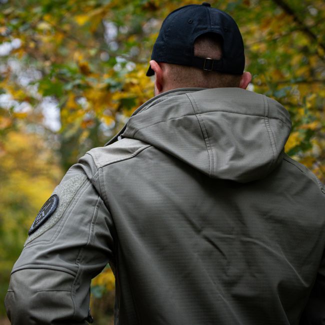 Veste softshell ripstop Dutycall - Vert Olive - GK