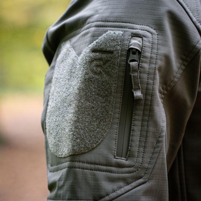 Softshell-Jacke Ripstop Dutycall - Olivgrün - GK