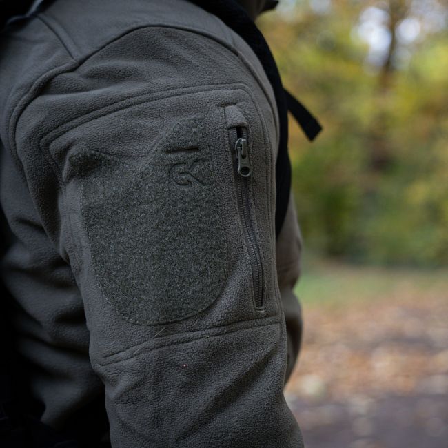 Dutycall Fleece Jacket - Olive Green - GK