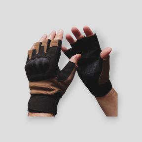 Mitenes de intervenção com cascos Scarabée - Coiote/Preto - OPEX