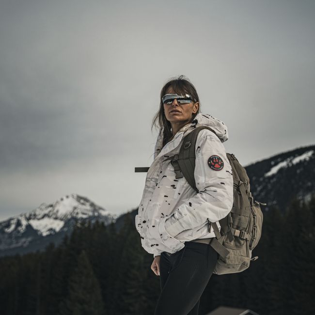 Hoverlaa Vest Sneeuwcamouflage - Ares