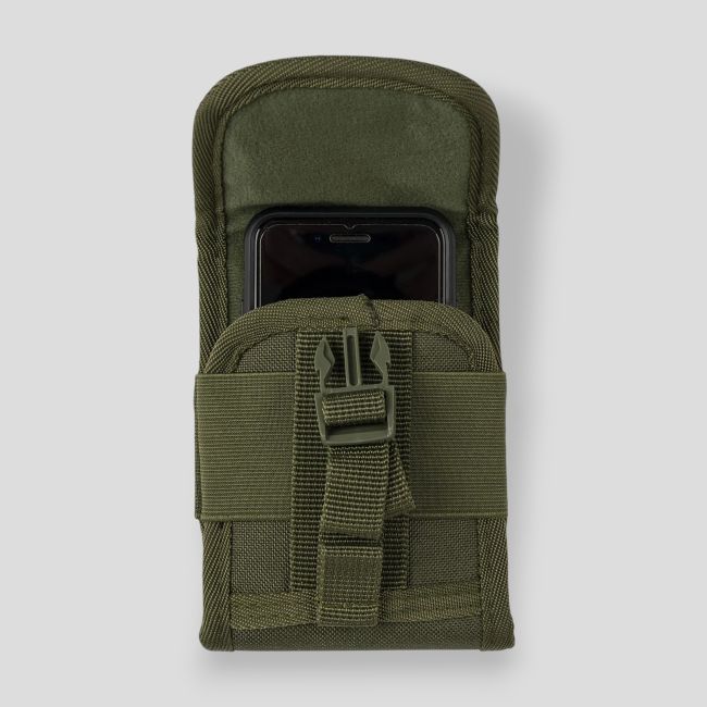 Porta-telemóvel tático - Verde Oliva - Highlander Forces