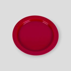 Piatto piano in plastica 24cm - Lampone - Highlander Outdoor