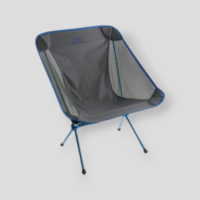Sedia da campeggio Minus - Grigio/Blu - Highlander Outdoor