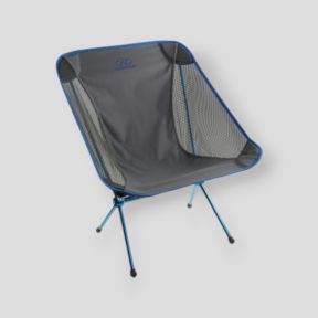 Cadeira de campismo Minus - Cinzento/Azul - Highlander Outdoor