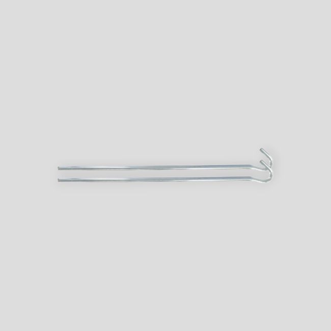 Lotto da 100 picchetti da tenda in acciaio 21,5cm - Highlander Outdoor