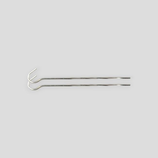 Lote de 100 estacas para tiendas torsionadas 17,8cm - Highlander Outdoor