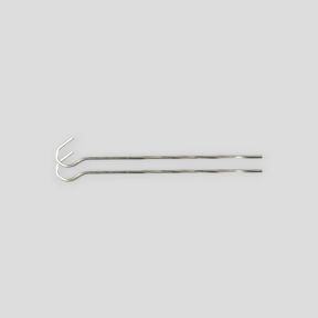 Lote de 100 piquetes de tendas torcidos 17,8cm - Highlander Outdoor