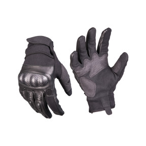 Rękawice Tactical GEN.II skóra czarna - Miltec
