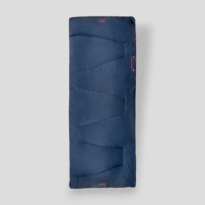 Saco de dormir rectangular Sleepline 250 (5° a 8°C y +) - Azul Floral - Highlander Outdoor