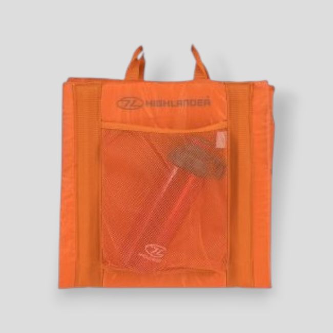 Sedia pieghevole da esterno 40x38cm - Arancione - Highlander Outdoor