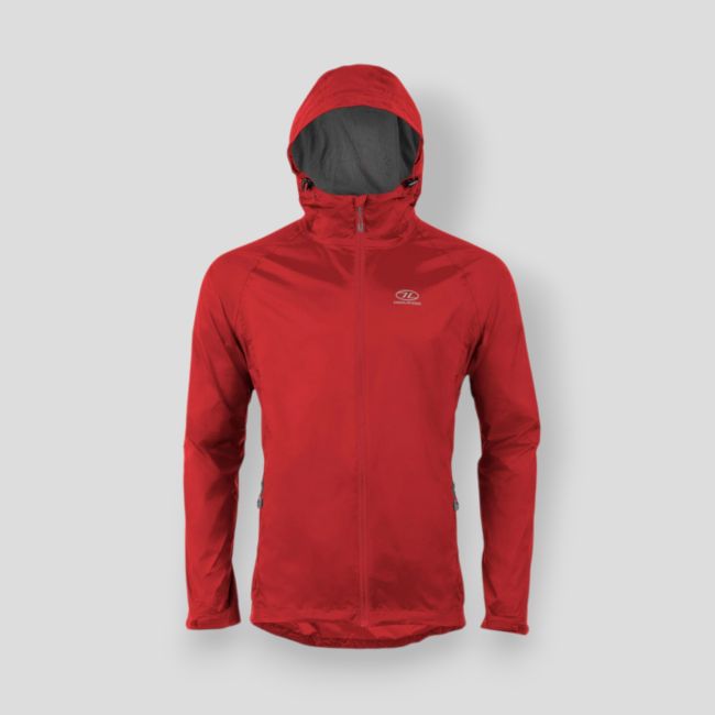 Waterdichte jas Stow & Go - Rood - Highlander