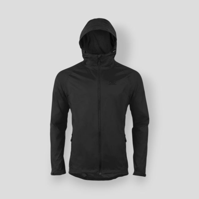 Giacca impermeabile Stow & Go V2 - Nero - Highlander Forces