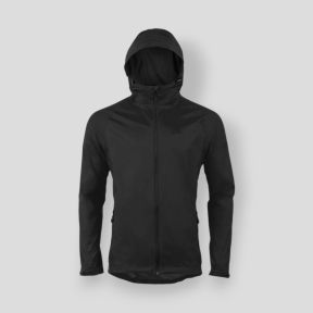 Waterdichte jas Stow & Go V.2 - Zwart - Highlander