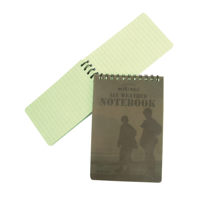 Waterdicht notitieboekje waterproof Klein formaat - Miltec