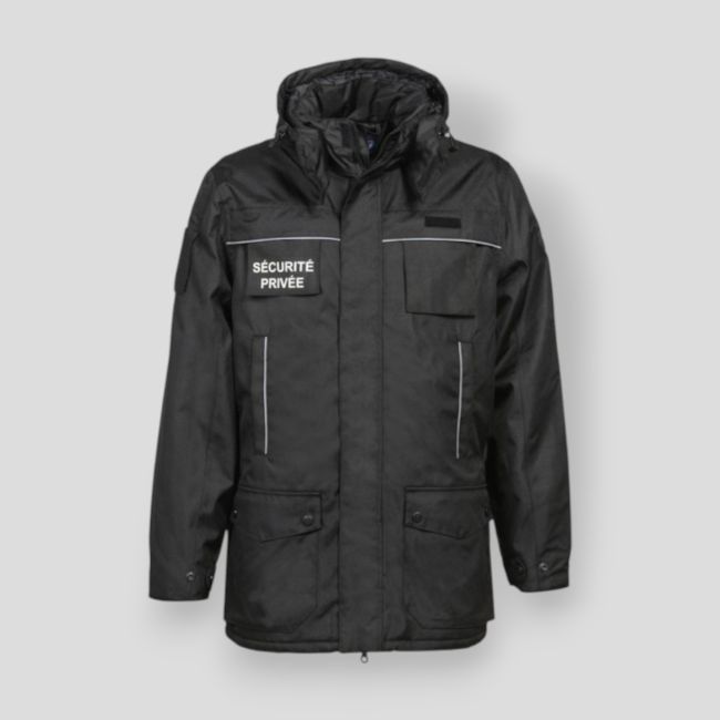 Parka Vigilanza Privata - Nero - CityGuard