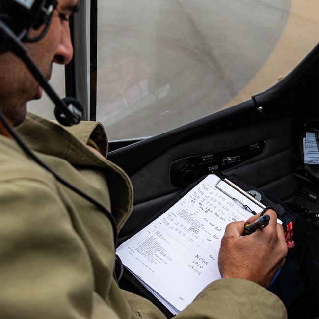 Uchwyt na udo Cavok Niebieski Patrouille de France - Dimatex