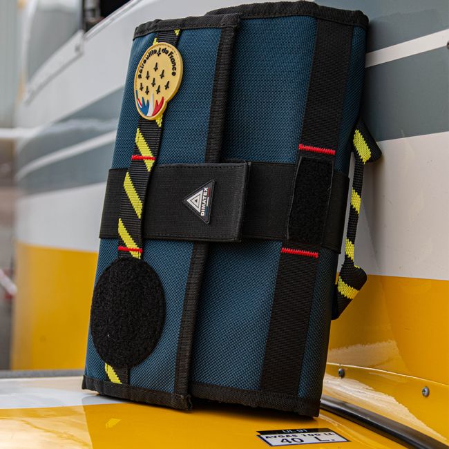 Oberschenkelhalterung Cavok mini Blau Patrouille de France - Dimatex