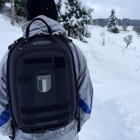 Hartschalenrucksack MATT 19L - Black Line - Dimatex