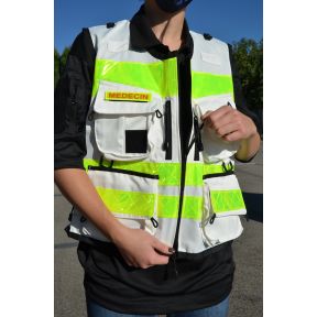 Mehrtaschen-Einsatzweste STAFF ACCESS nachtblau - Dimatex
