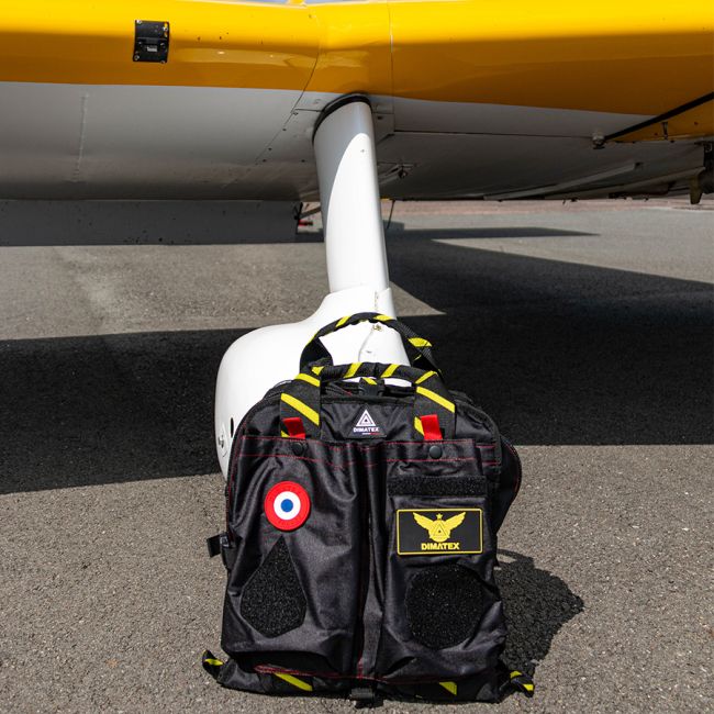 Flugzeugtasche TARMAC Full black - Dimatex