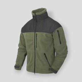 Classic Army Jacke - Fleece - Olive Green - Helikon